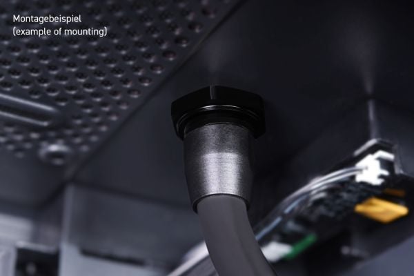Alphacool 13466, Fillport, Sort, 1/4", 30 mm, 42 mm, 15 mm