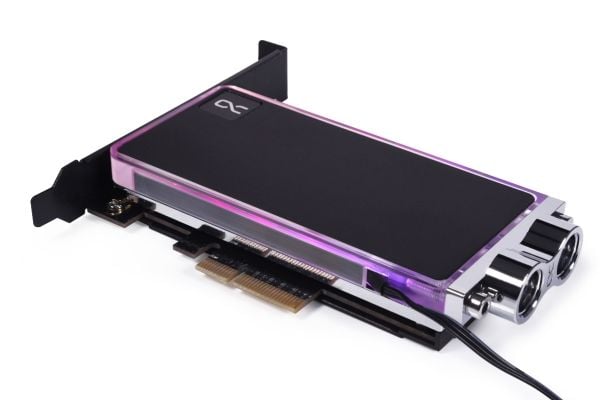 Alphacool Core M.2 NVMe PCIe 4.0 vätskekylare, ARGB - schwarz