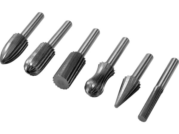 Yato YT-61711, Kværn Sett, Aluminium, Stål, 6 mm, 3000 RPM, Stål