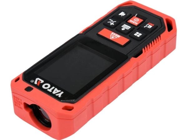 Yato YT-73127, LCD, Sort, Rød, 1/4", IP65, Alkalinsk, AAA