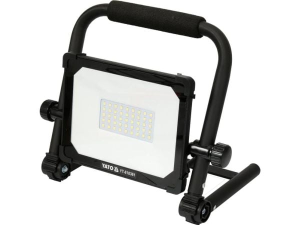 Yato YT-818381, 30 W, LED, 1 ampuller, IP65, Sort, Frittstående arbeidslys