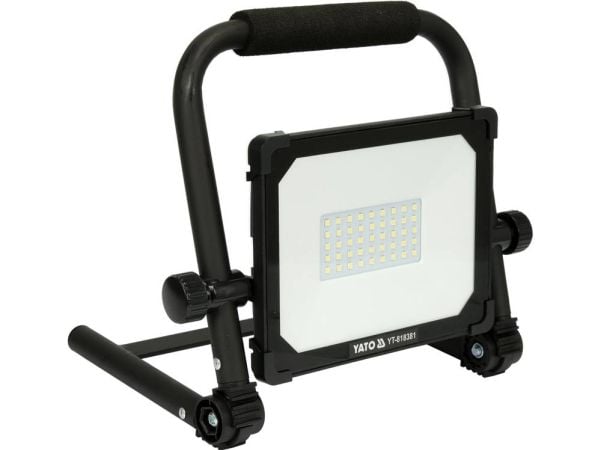 Yato YT-818381, 30 W, LED, 1 ampuller, IP65, Sort, Frittstående arbeidslys