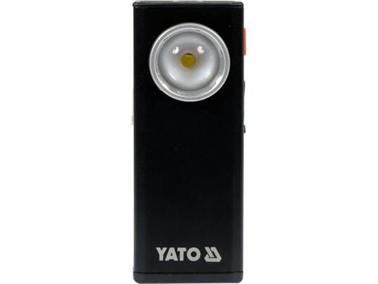 Yato YT-08556, 6 W, LED, IPX4, 1500 mAh, Sort, Frittstående arbeidslys
