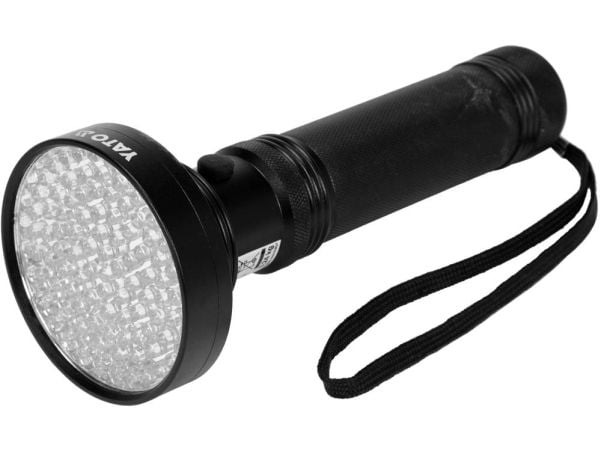 Yato YT-08582, Lommelykt, Sort, Aluminium, Knapper, 395 nm, IP20