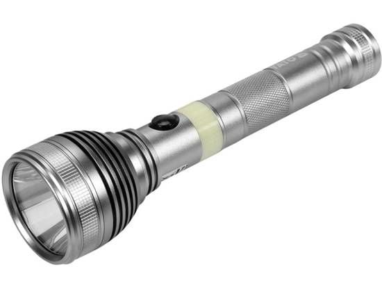 YATO 3W LADATTAVA UV TASKULAMPPU + LASIT