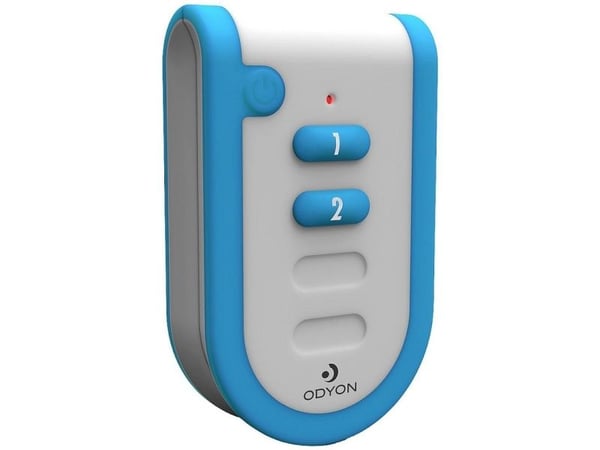 m-e modern-electronics Odyon ODYON pro HS-2 3 V trådløs håndsender 2-kanals rekkevidde 1000 m