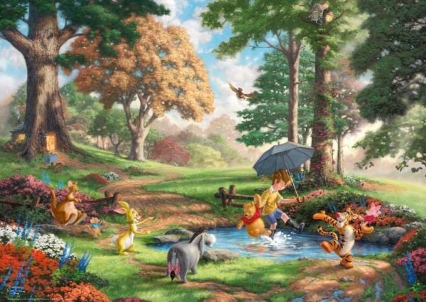 Schmidt Spiele Disney Winnie The Pooh, 1000 stykker, Tegneserier