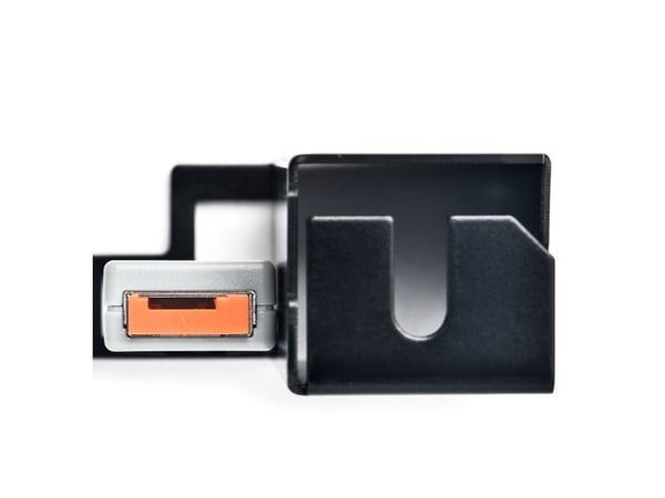 Smartkeeper UM03OR, Portin lukitsin, USB A-tyyppi, Oranssi, 1 kpl, 46,6 mm, 50,2 mm