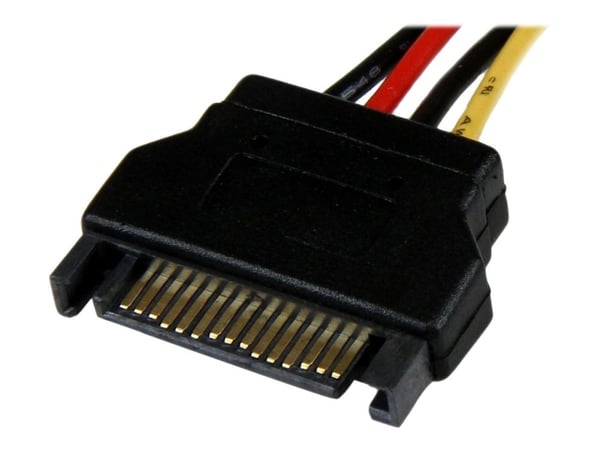 StarTech.com 12in SATA to LP4 Power Cable Adapter F/M - SATA to LP4 Power Adapter - SATA Female to LP4 Male Power Cable - 12 inch (LP4SATAFM12) - S...