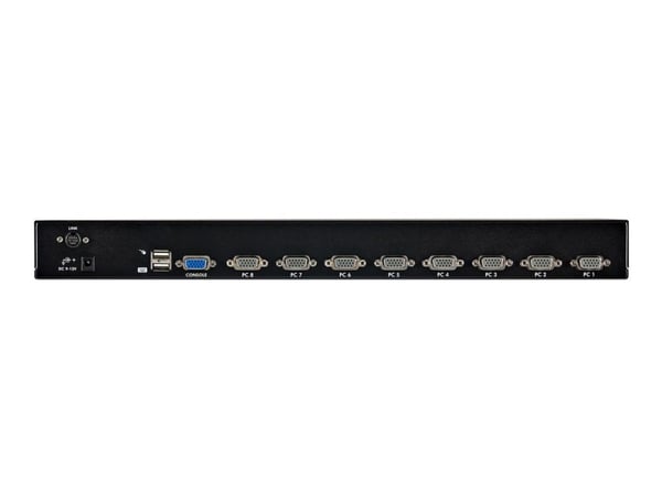 Startech 8 Port 1U Rackmount USB KVM Switch Kit with OSD and Cables - Rack mount KVM - VGA KVM Switch - 8 Port KVM Switch (SV831DUSBUK) - KVM-svits...