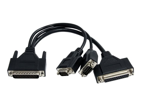 Startech.com 2S1P PCI Express-grensesnittkort - PCIe seriell / parallell kort med breakout-kabel - adapter parallell/seriell - PCIe lavprofil - RS-...