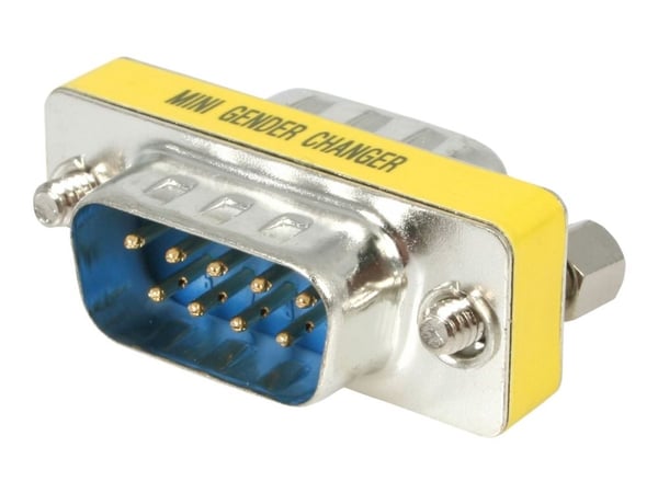 StarTech Slimline Serial DB9 Gender Changer - M/M - Serial gender changer - DB-9 (M) to DB-9 (M) - GC9SM - Seriell hann-hunnveksler - DB-9 (hann) t...