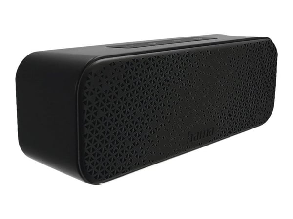 Hama "PowerBrick 2.0" - Högtalare - för bärbar användning - trådlös - Bluetooth 5.1 - svart