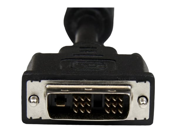 StarTech.com 3m DVID Single Link Cable M/M - DVI-kaapeli - enkeltlink - DVI-D (han) til DVI-D (han) - 3 m - formet, tommelskruer - sort