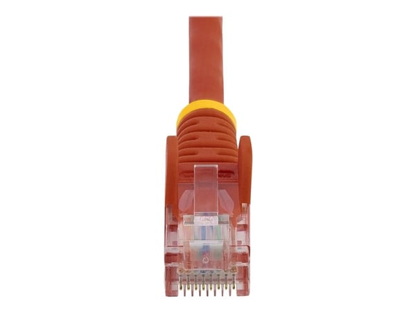 StarTech.com 0.5m Red Cat5e / Cat 5 Snagless Ethernet Patch Cable 0.5 m - Patchkabel - RJ-45 (han) til RJ-45 (han) - 50 cm - UTP - CAT 5e - knastfr...