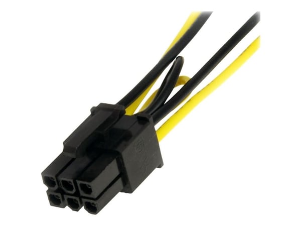 StarTech.com SATPCIEXADAP, SATA 15-pinninen, PCI-E (6-pin), 0,15 m, Uros, Uros, Suora