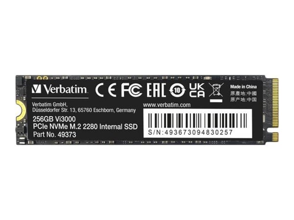 Verbatim MyMedia - SSD - 256 GB - intern