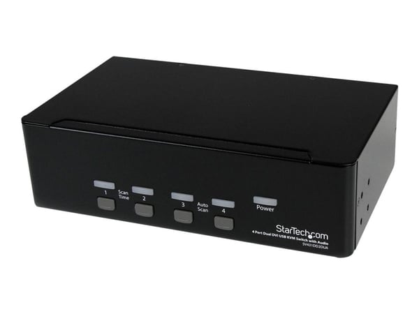 StarTech.com SV431DD2DUA, 2048 x 1536 pikseliä, Musta