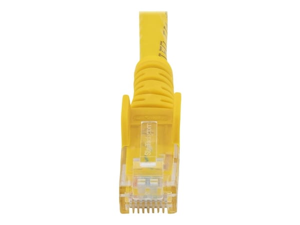 Startech 5m CAT6 Ethernet Cable, 10 Gigabit Snagless RJ45 650MHz 100W PoE Patch Cord, CAT 6 10GbE UTP Network Cable w/Strain Relief, Yellow, Wiring...