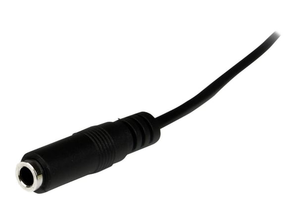 Startech 2m Slim 3.5mm Stereo Extension Audio Cable - Male / Female - Headphone Audio Extension Cable Cord - 2x Mini Jack 3.5mm - 2 m (MU2MMFS) - L...