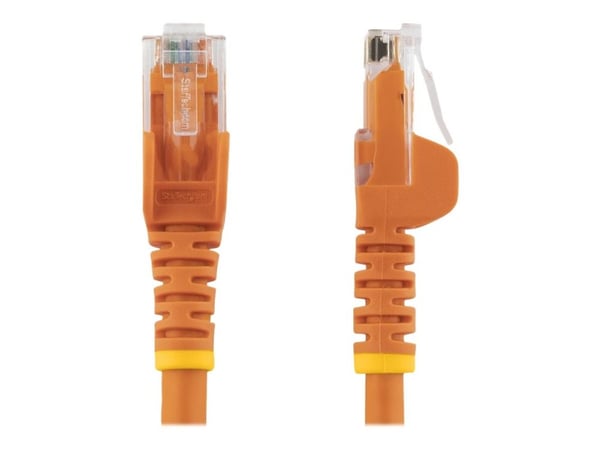 StarTech.com N6PATC3MOR, 3 m, Cat6, U/UTP (UTP), RJ-45, RJ-45, Oranssi