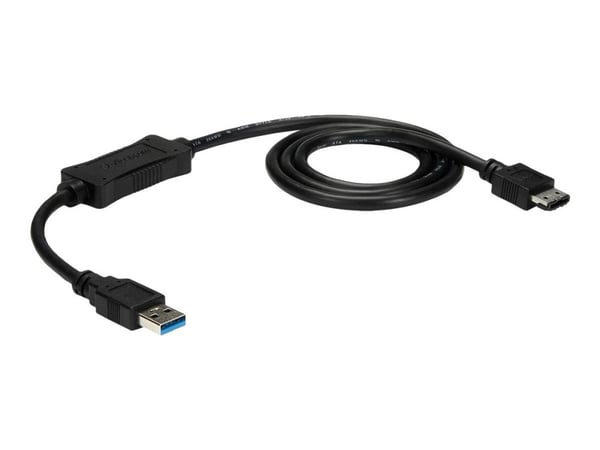 StarTech.com 3 fot USB 3.0 til eSATA-adapter - 6 Gbps USB til HDD/SSD/ODD-konverter - Harddisk til USB-kabel (USB3S2ESATA3) - Lagringskontroll - eS...