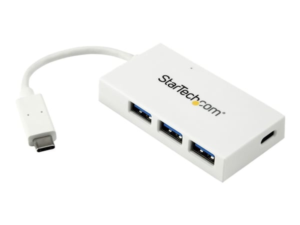 Startech 4 Port USB C Hub with 1x USB-C & 3x USB-A Ports (SuperSpeed 5Gbps), USB Bus Powered, Compact Portable/Laptop USB 3.0 Adapter Hub, USB 3.1 ...