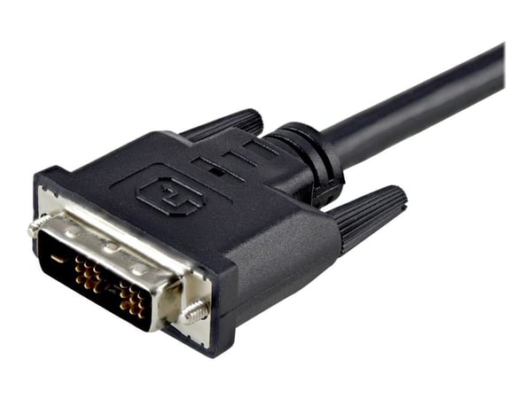 StarTech.com 2m DVID Single Link Cable M/M - DVI-kaapeli - enkeltlink - DVI-D (han) til DVI-D (han) - 2 m - formet, tommelskruer - sort