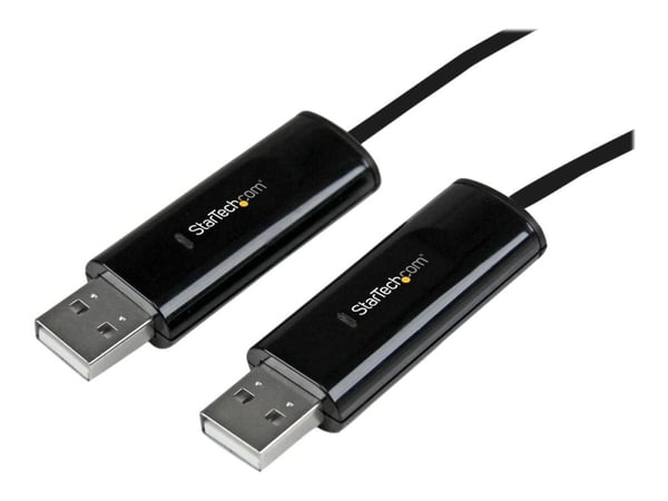 Startech 2 Port USB Keyboard Mouse Switch Cable w/ File Transfer for PC and Mac® - USB File Transfer Cable - Dual Port USB KM Switch (SVKMS2) - Dir...