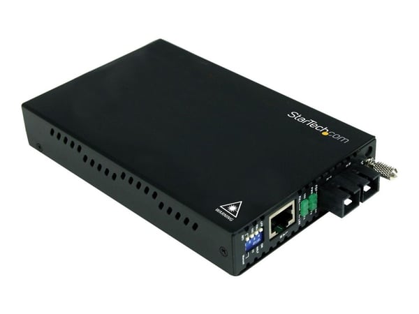 StarTech.com ET90110SM302, 200 Mbit/s, 10Base-T, 100Base-FX, Nopea Ethernet, 10,100 Mbit/s, Täysi, Puolikas