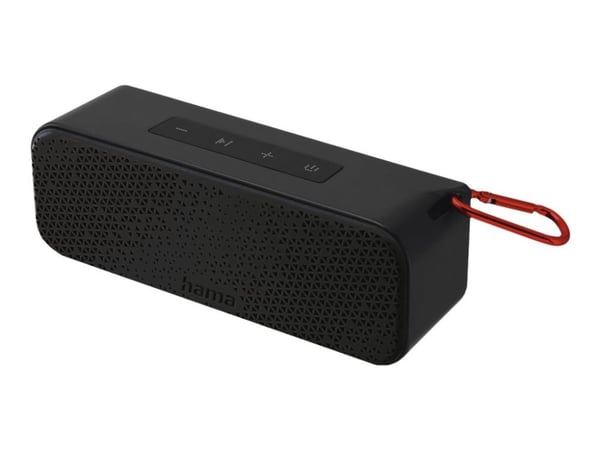 Hama "PowerBrick 2.0" - Högtalare - för bärbar användning - trådlös - Bluetooth 5.1 - svart