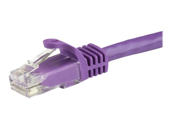 Startech 3m CAT6 Ethernet Cable, 10 Gigabit Snagless RJ45 650MHz 100W PoE Patch Cord, CAT 6 10GbE UTP Network Cable w/Strain Relief, Purple, Wiring...