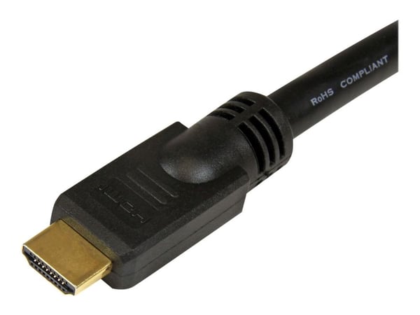 Startech 15m High Speed HDMI Cable Ultra HD 4k x 2k HDMI Cable M/M - HDMI-kabel - HDMI hann til HDMI hann - 15 m - skjermet - svart