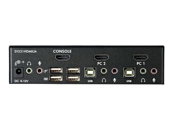 StarTech.com SV231HDMIUA, 1920 x 1200 pikseliä, Full HD, 18 W, Musta