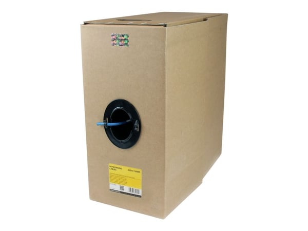 StarTech.com WIR6CMRBL, 304,9 m, Cat6, U/UTP (UTP), Sininen