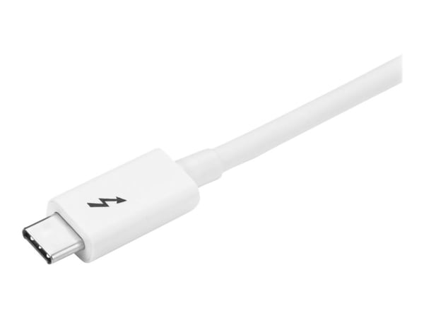 StarTech 3.3ft (1m) Thunderbolt 3 Cable, 20Gbps, 100W PD, 4K Video, Thunderbolt-Certified, Compatible w/ TB4/USB 3.2/DisplayPort - Thunderbolt-kabe...