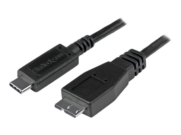 StarTech.com USB C - Micro USB -kaapeli - 3 ft / 1m - USB 3.1 - 10Gbps - Micro USB-kaapeli - USB C - Micro USB -kaapeli (USB31CUB1M) - USB-kaapeli ...