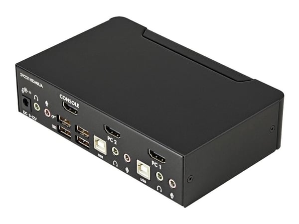 StarTech.com SV231HDMIUA, 1920 x 1200 pikseliä, Full HD, 18 W, Musta