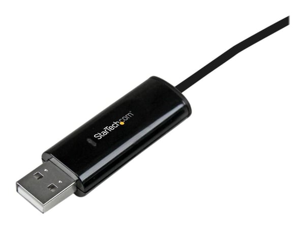 Startech 2 Port USB Keyboard Mouse Switch Cable w/ File Transfer for PC and Mac® - USB File Transfer Cable - Dual Port USB KM Switch (SVKMS2) - Dir...