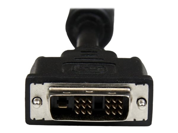 StarTech.com 5m DVI-D Single Link Cable - M/M - DVI-kaapeli - enkeltlink - DVI-D (han) til DVI-D (han) - 5 m - formet, tommelskruer - sort