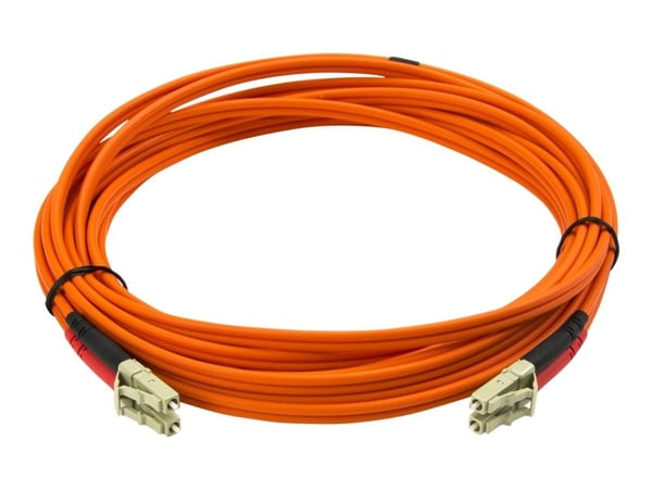 StarTech.com 5m valokaapeli - Multimode Duplex 50/125 - LSZH - LC/LC - OM2 - LC-LC-kuitukaapeli - Verkkokaapeli - LC-multimode (uros) LC-multimode ...
