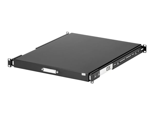 Startech 1U Sliding Server Rack Mount Keyboard Shelf Tray - 55lbs - 22" Deep Steel Pull Out Drawer for 19" AV, Network Equipment Rack (SLIDESHELFD)...