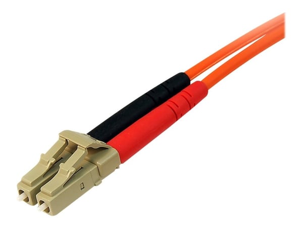 Startech 15m Fiber Optic Cable - Multimode Duplex 50/125 - LSZH - LC/LC - OM2 - LC to LC Fiber Patch Cable - Nettverkskabel - LC multimodus (hann) ...