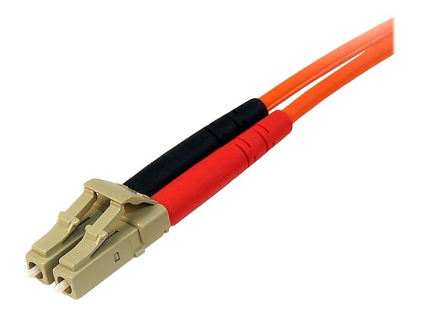 StarTech.com 3m valokuitukaapeli - Multimode Duplex 50/125 - LSZH - LC/LC - OM2 - LC-LC-kuitukaapeli - Verkkokaapeli - LC-multimode (uros) LC-multi...