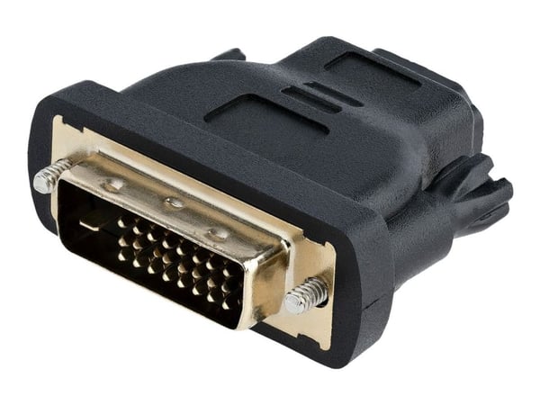 Startech HDMI to DVI-D Video Cable Adapter - F/M - HD to DVI - HDMI to DVI-D Converter Adapter (HDMIDVIFM) - Video adapter - dobbeltlenke - HDMI hu...