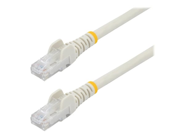 Startech 1m CAT6 Ethernet Cable, 10 Gigabit Snagless RJ45 650MHz 100W PoE Patch Cord, CAT 6 10GbE UTP Network Cable w/Strain Relief, White, Wiring ...