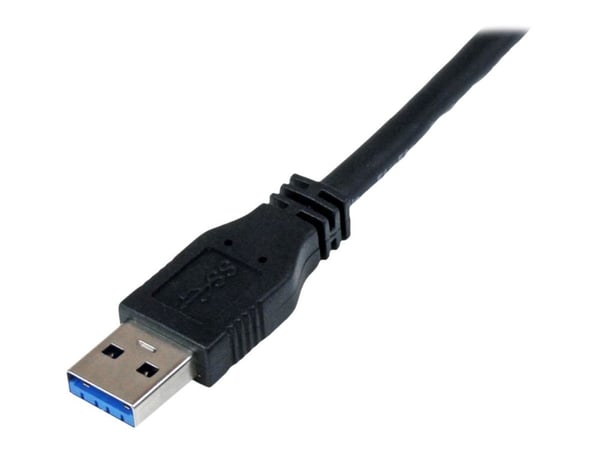 StarTech 1m 3 ft Certified SuperSpeed USB 3.0 A to Micro B Cable Cord - USB 3 Micro B Cable - 1x USB A (M), 1x USB Micro B (M) - Black (USB3CAUB1M)...