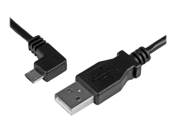 StarTech.com 2m 6 ft Micro-USB lataus- ja synkronointikaapeli - Micro-USB - M/M - USB-Micro-USB latauskaapeli - 24 AWG (USBAUB2MLA) - USB-kaapeli -...