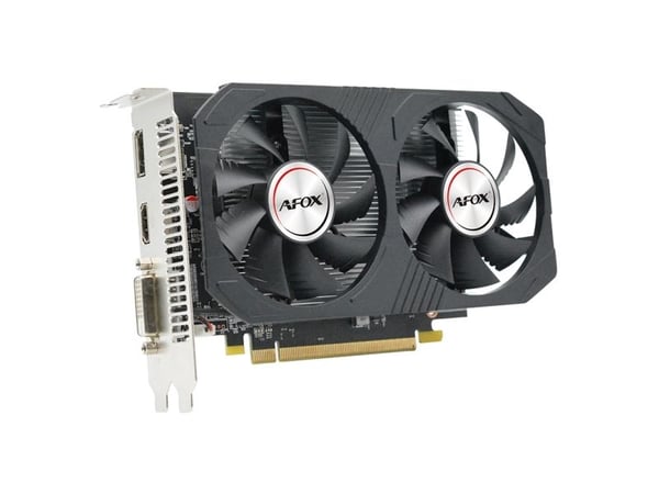 AFOX Radeon RX 550 - Grafikkort - Radeon RX 550 - 4GB GDDR5 - PCIe 3.0 - DVI, HDMI, DisplayPort