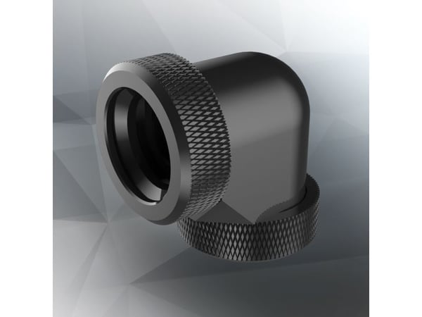 RAIJINTEK PELIAS, Passende, Messing, Sort, 1/4", 23 mm, 23 mm